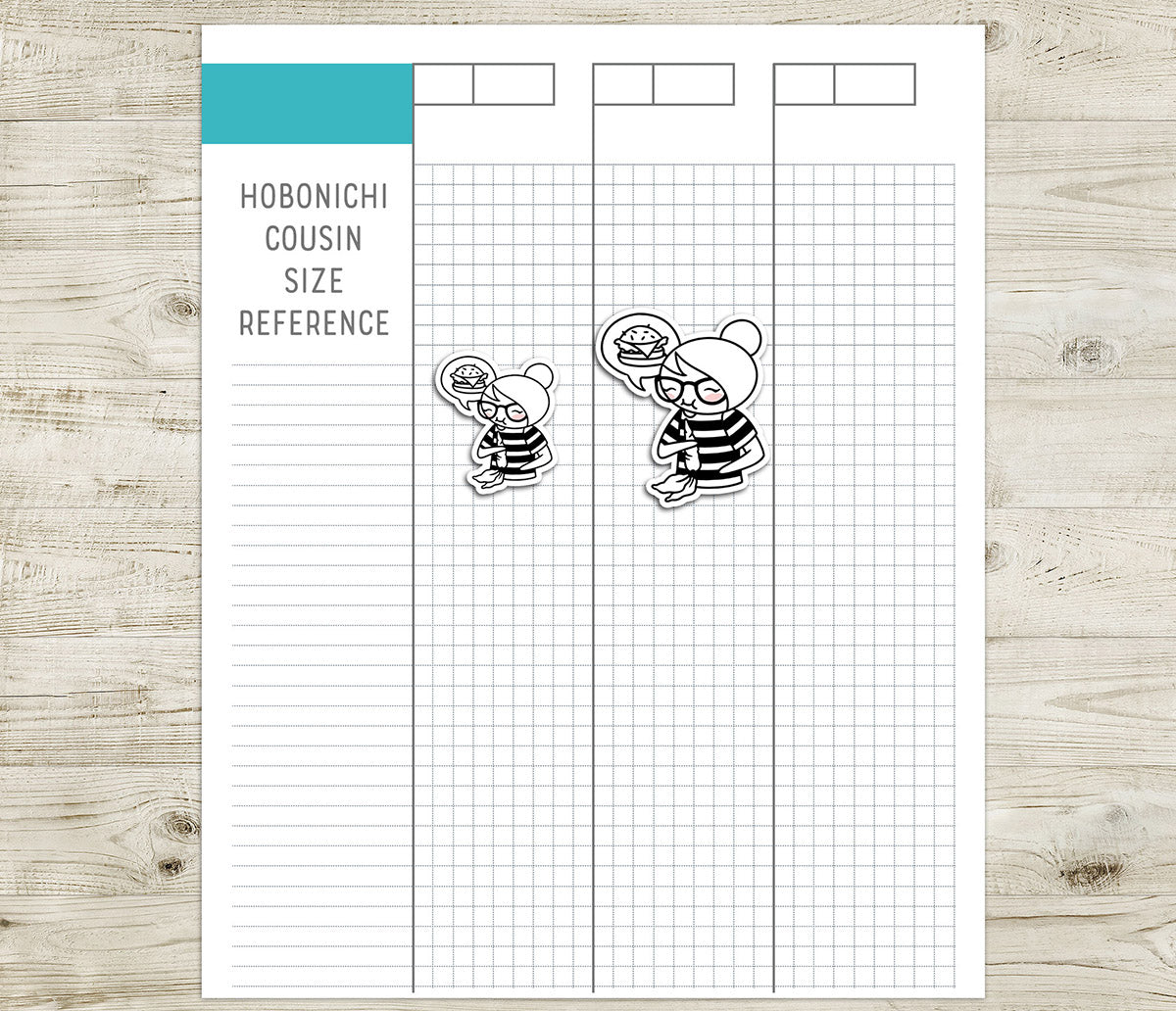 Elena Diet - DOODLE Printable Planner Sticker - PDF & Cut Files