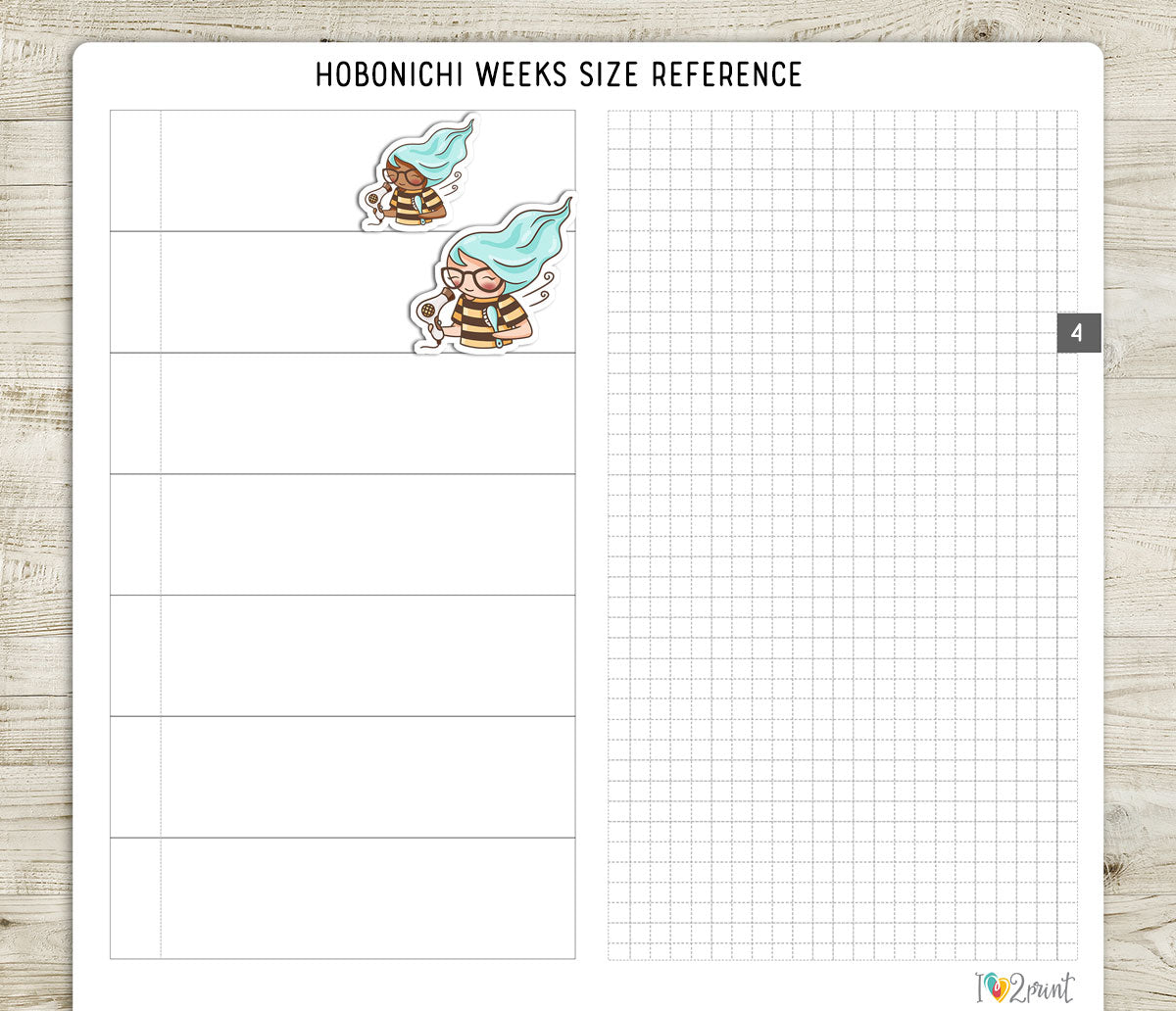 Elena Hair Care – Colored Printable Stickers (PDF + Cut Files)