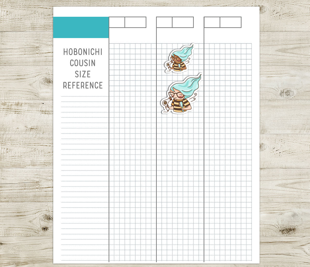 Elena Hair Care – Colored Printable Stickers (PDF + Cut Files)