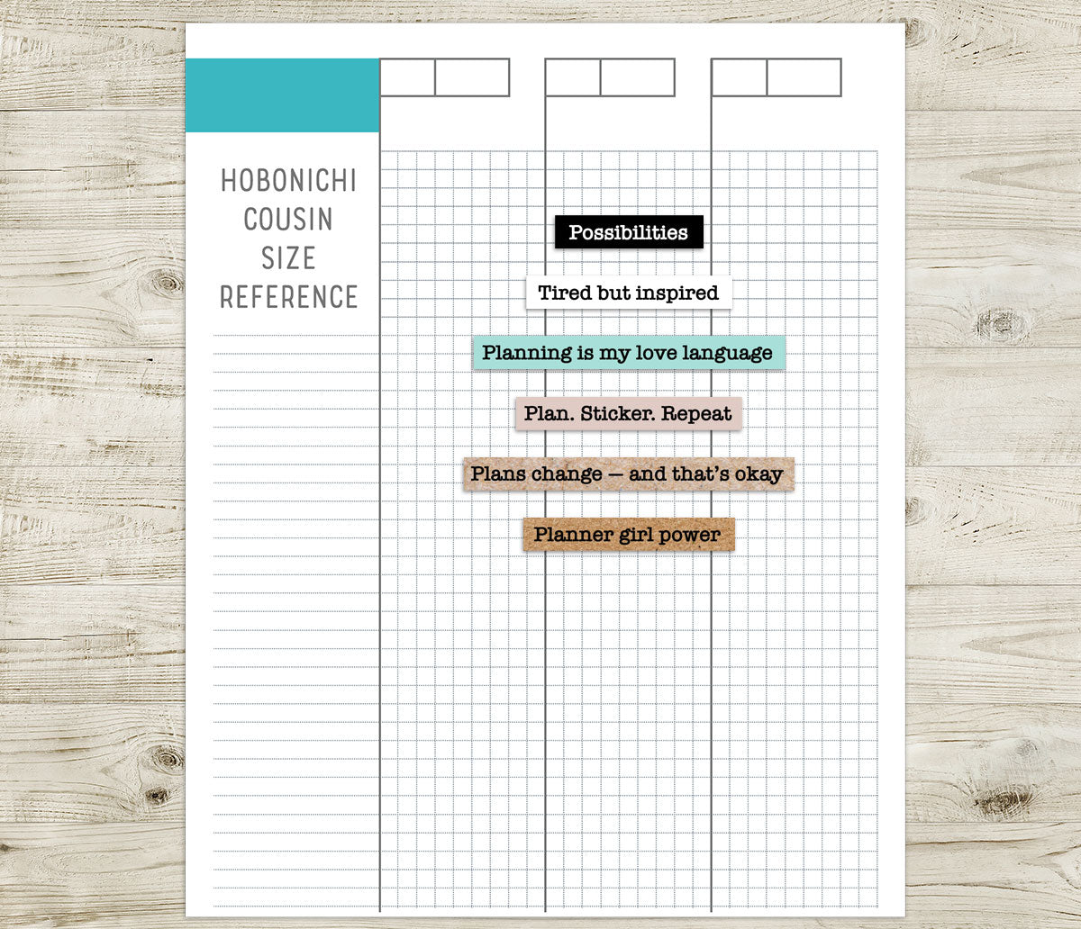 Planner Quote Sticker Set –  Functional & Decorative Overlays – Printable Planner Stickers – PDF + Cut Files