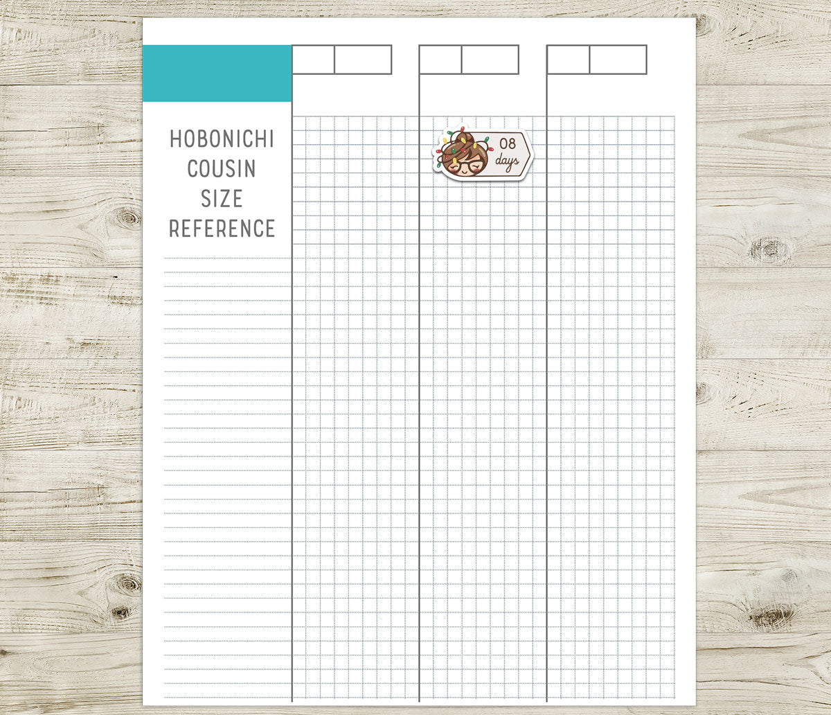 FREEBIE – Elena Christmas Countdown – Printable Planner Stickers – PDF + Cut Files – Instant Download