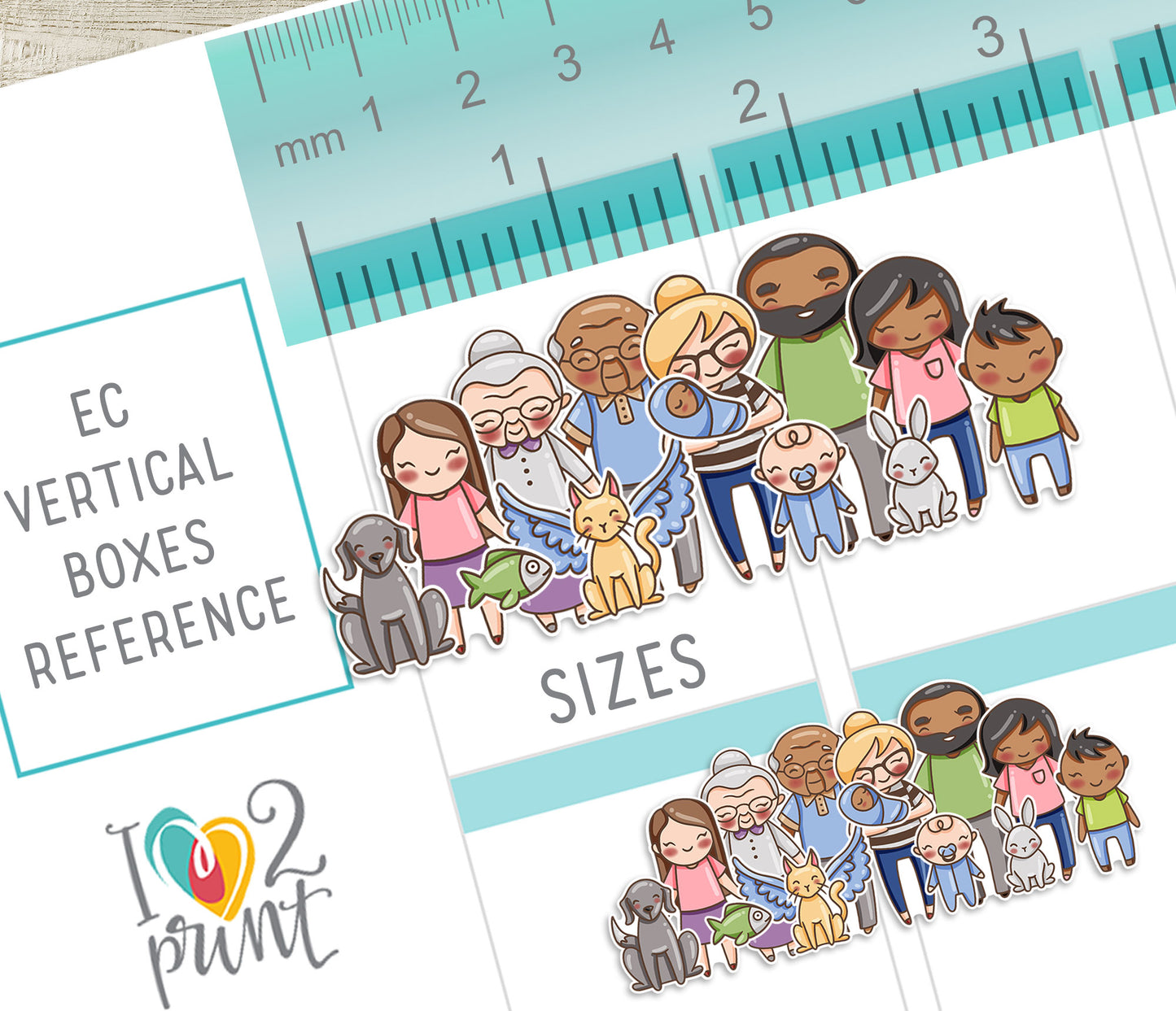 Make Your Own Family Color Bundle | Set 1 + Set 2 All Variations | PDF Cut Files | Best Value