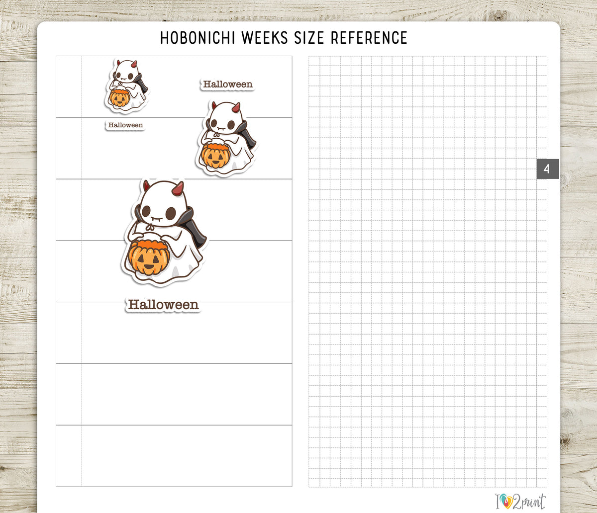 Hauntie Ghost Holidays Color Printable Stickers | Cute Spooky Seasons | PDF Cut Files