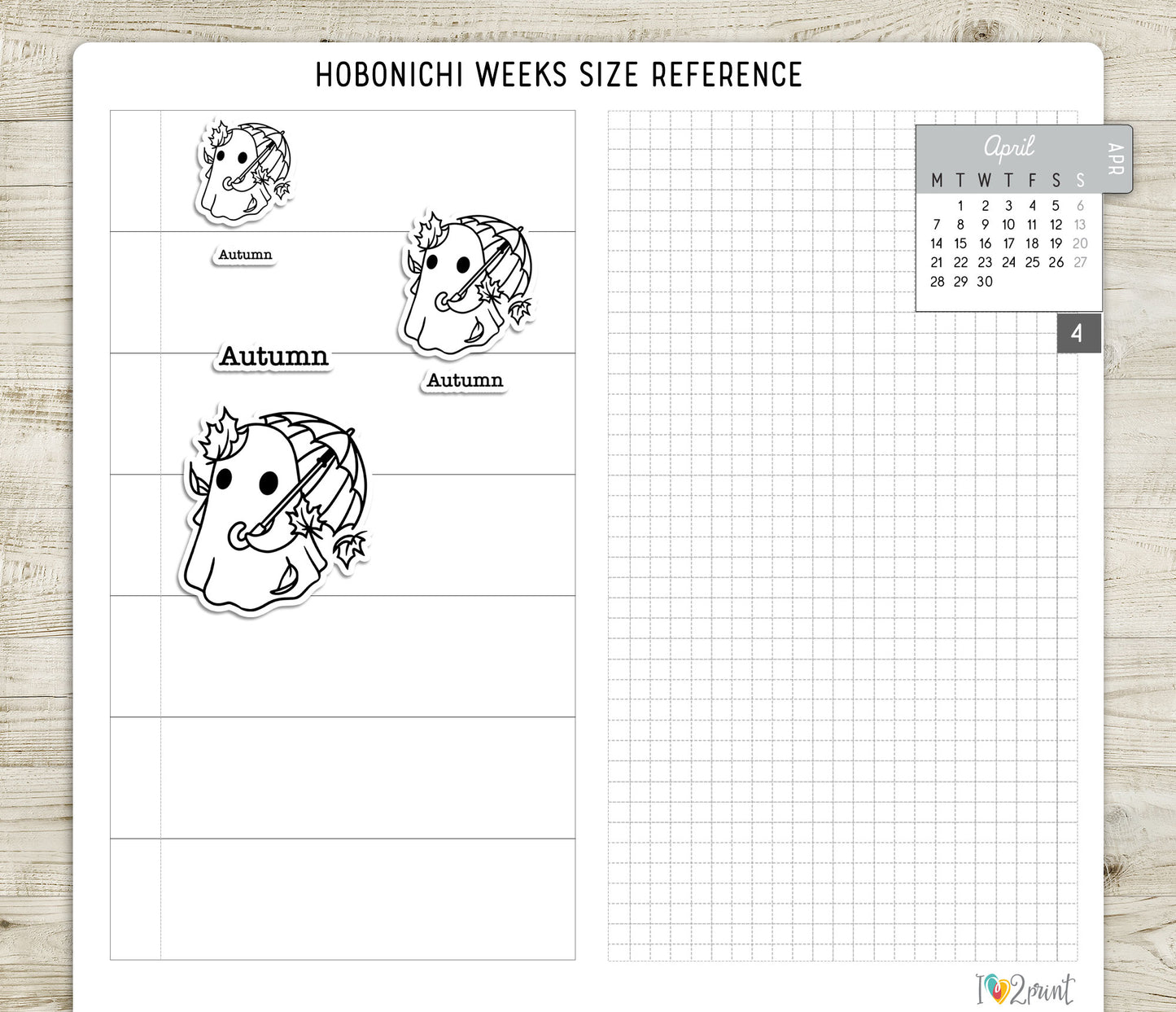 Hauntie Ghost Holidays Doodle Printable Stickers | Cute Spooky Seasons | PDF Cut Files