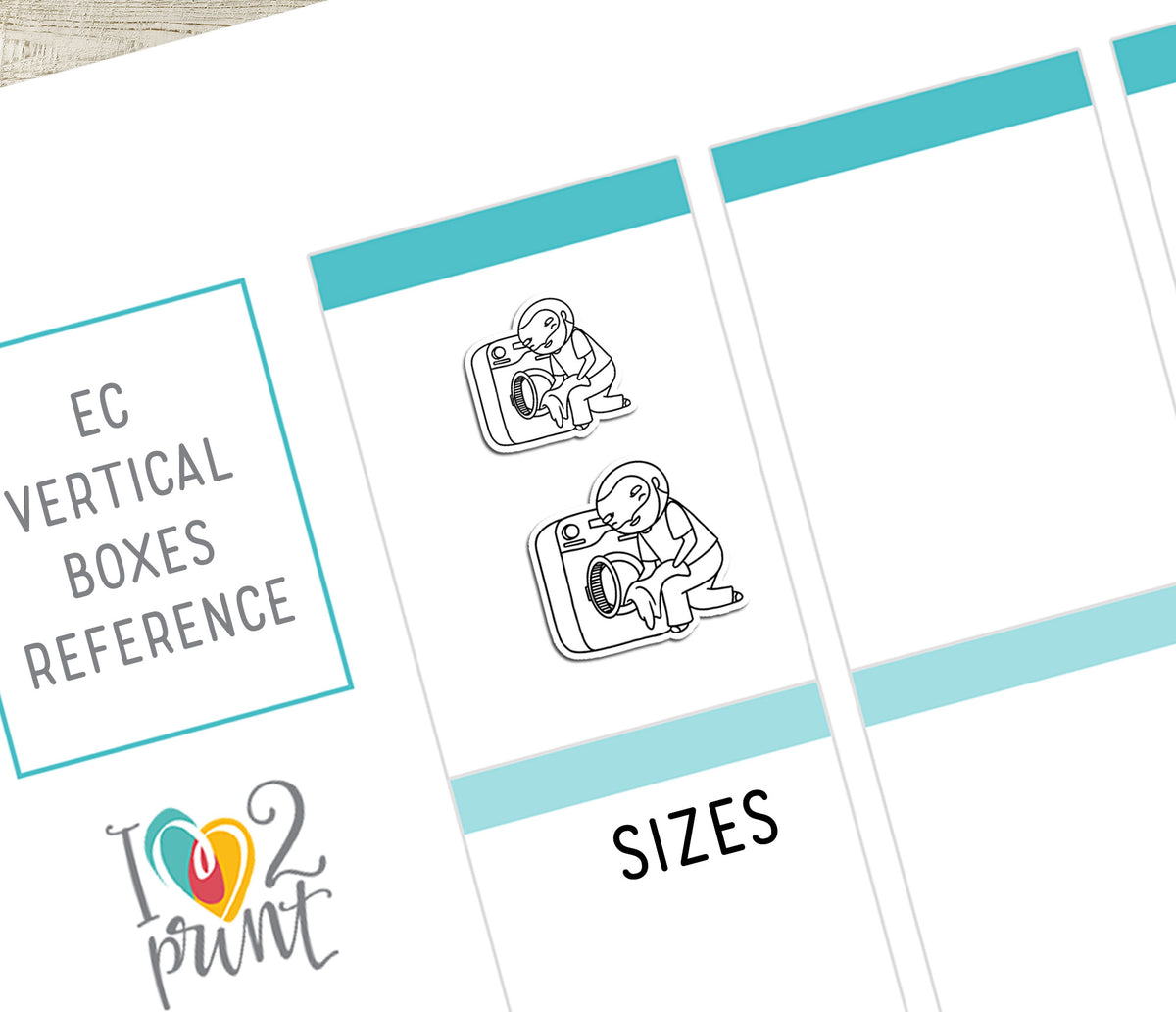 Oliver Chores Coloring Printable Stickers SET 1 | Color In | Cut Files