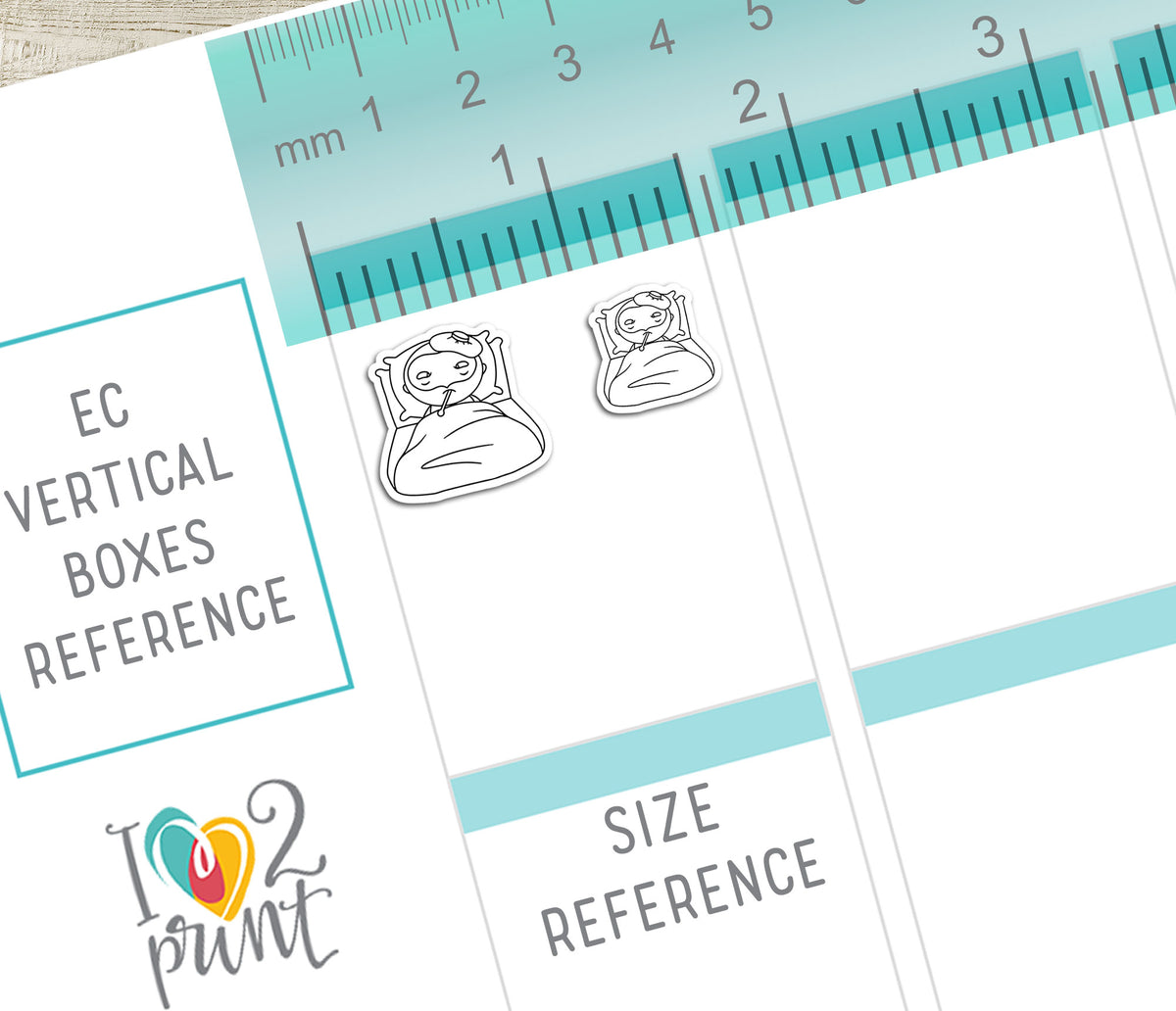 Oliver Chores Set 3 Outline Printable Stickers | Color In | Cut Files