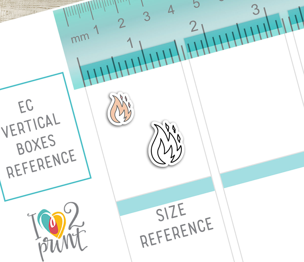 Pay Bills Budget Sampler Printable Stickers | 70 Icons | 2 Sizes