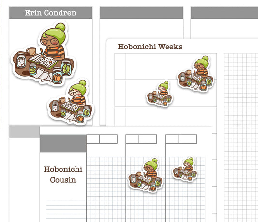 Elena Canning Veggies Color Printable Stickers | 2 Skin Tones | 2 Sizes | PDF Cut Files