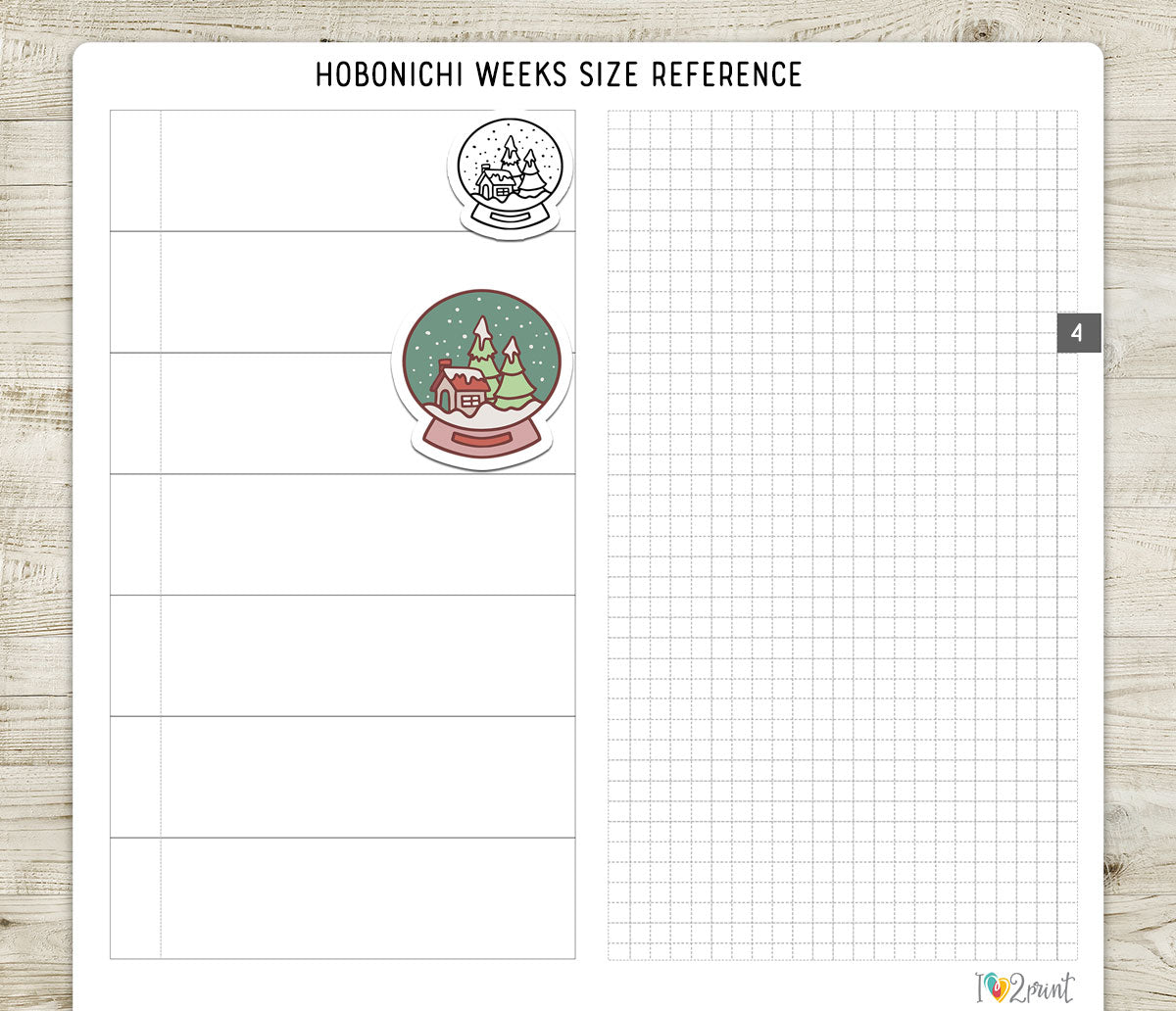 Christmas Printable Icons Stickers SET 2 – Color and Stamp Planner Icons - PDF & Cut Files