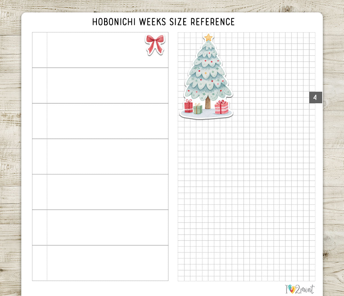 Classic Christmas –  Holidays Decorative Stickers – Printable PDF & Cut Files