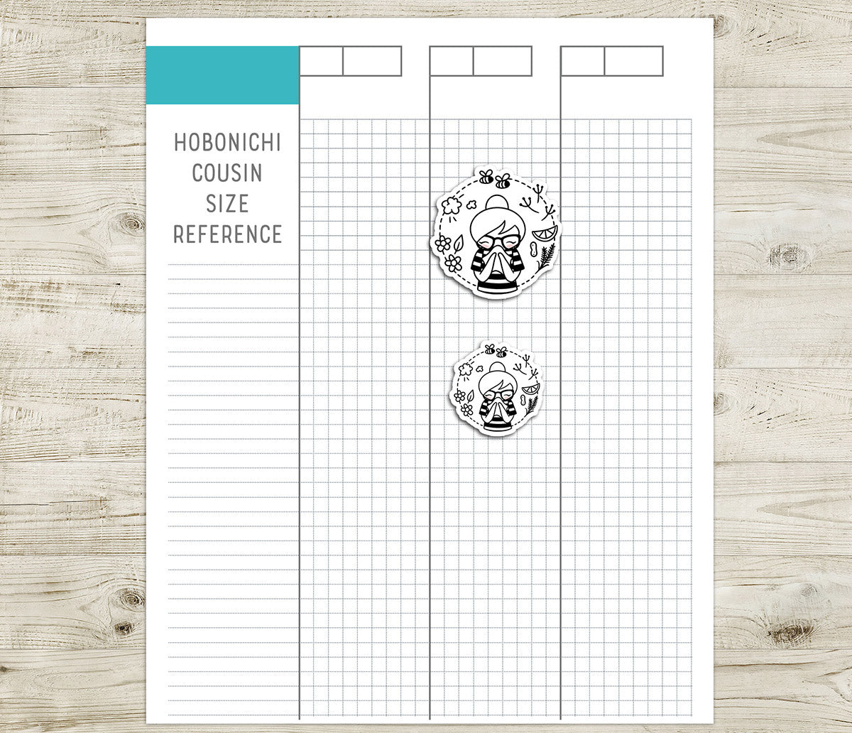 Elena Allergies - DOODLE Printable Planner Sticker - PDF & Cut Files