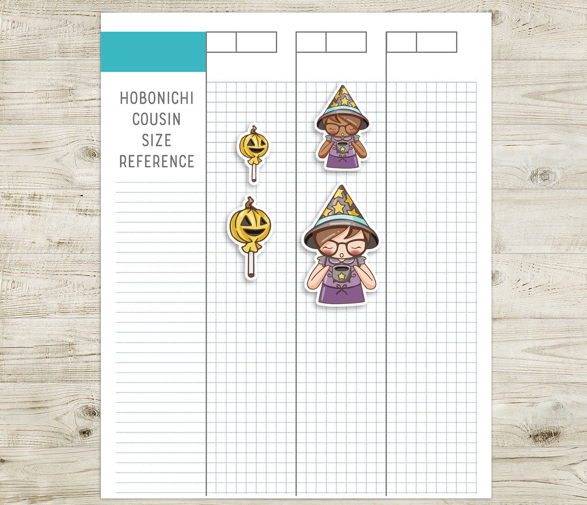 Elena Boo-llet Halloween – Decorative Stickers (2 Skin Tones) – Printable PDF & Cut Files