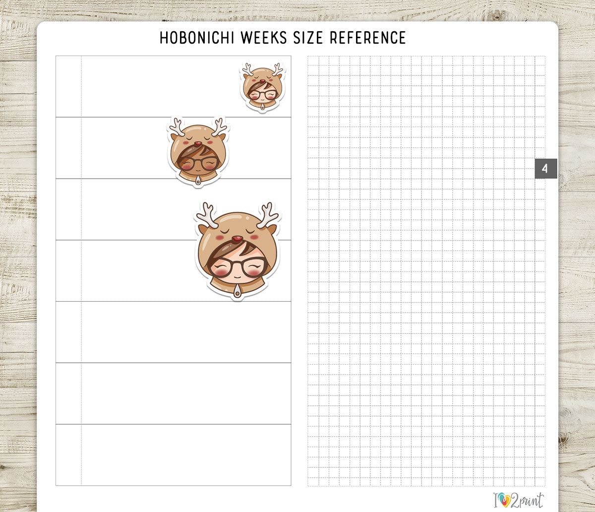 Elena Merry Christmas – COLOR Printable Planner Stickers – PDF & Cut Files – Instant Download