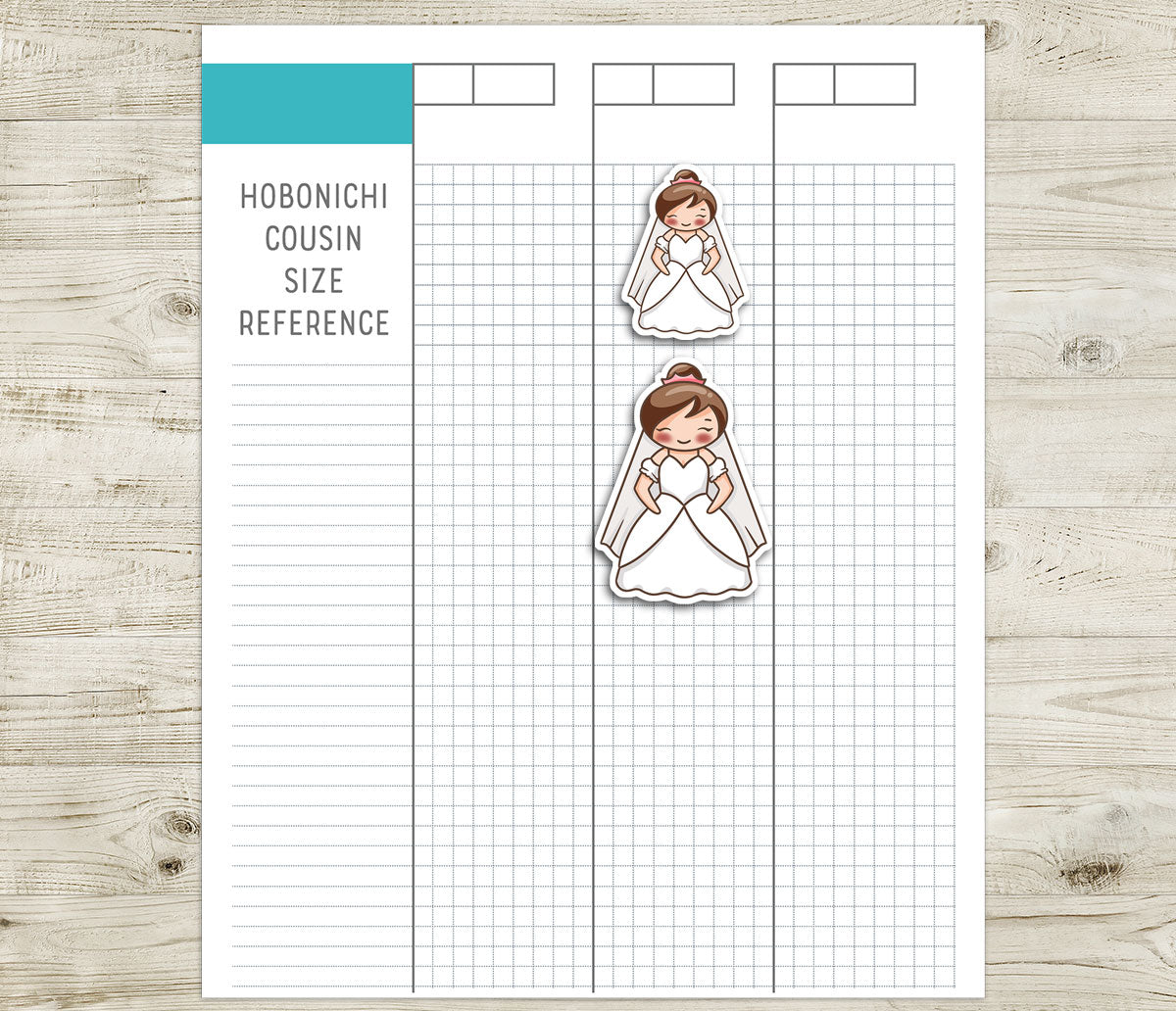 Elena's Wedding – BROWN Printable Planner Stickers – PDF & Cut Files