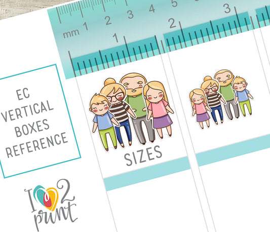 Make Your Own Family Set 1 Blond Hair Stickers | Elena Father Baby Kids | PDF Cut Files