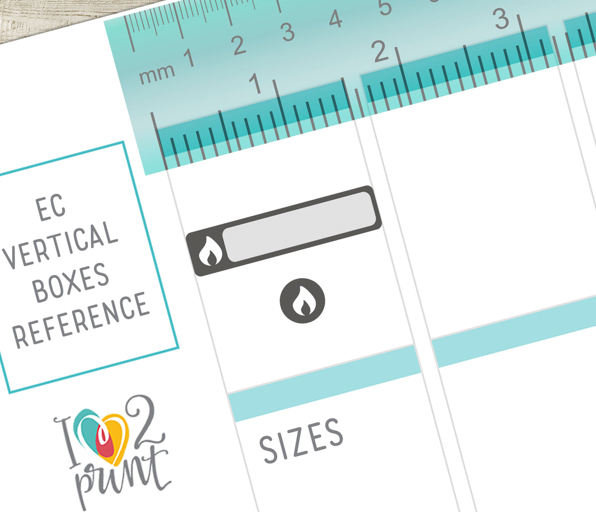 Heating Form Sticker Heating Stickers – Flame Reminders – Printable Planner Stickers – PDF ...