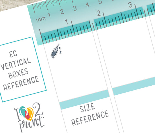 Injections Icons Stickers - Functional Printable Stickers - PDF & Cut Files