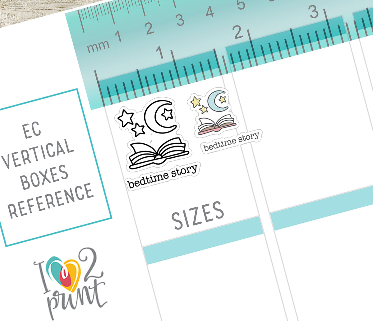 50 Kids Routine Icons Stickers Set1 – Printable Planner Icons (PDF & C ...