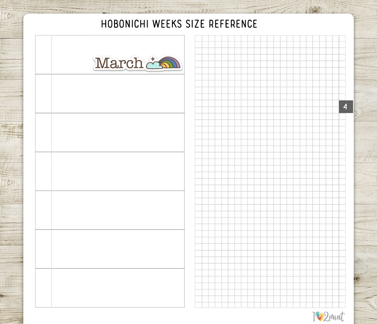 Month Doodle Headers - Printable Planner Stickers –  Functional Set – Instant Download