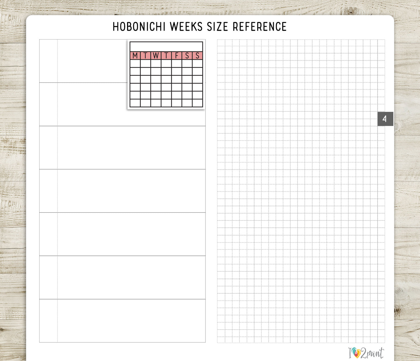 Monthly Tracker Printable Planner Stickers – PDF & Cut Files