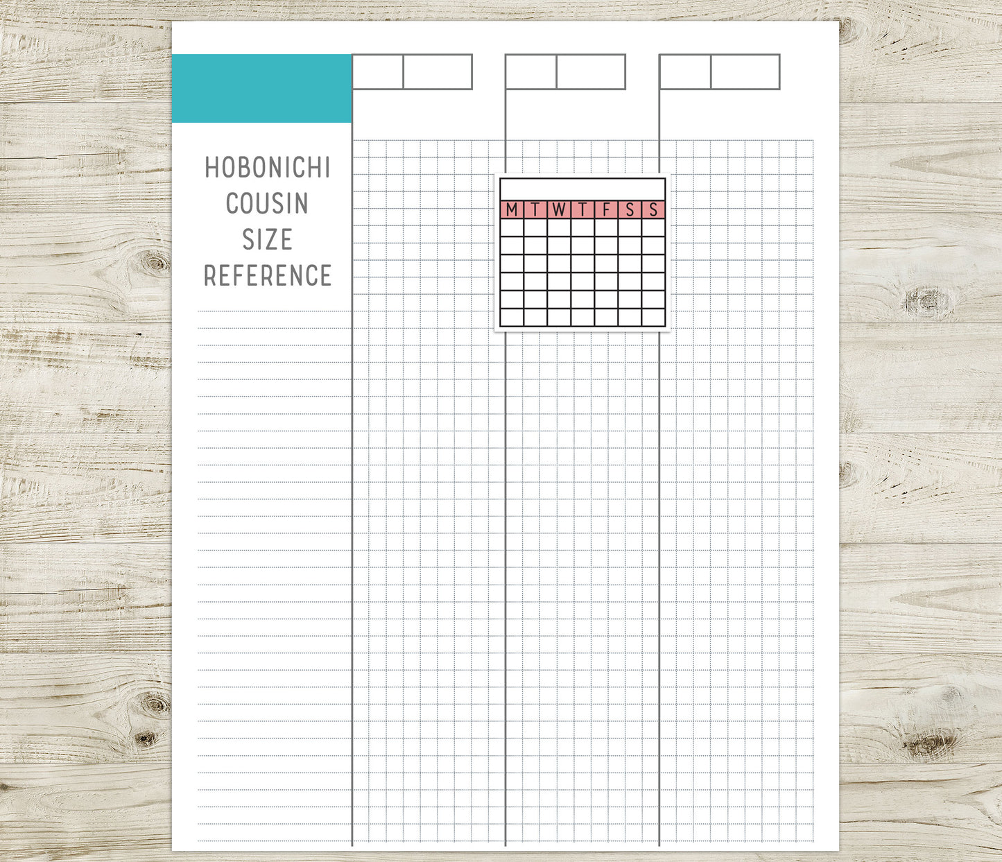 Monthly Tracker Printable Planner Stickers – PDF & Cut Files