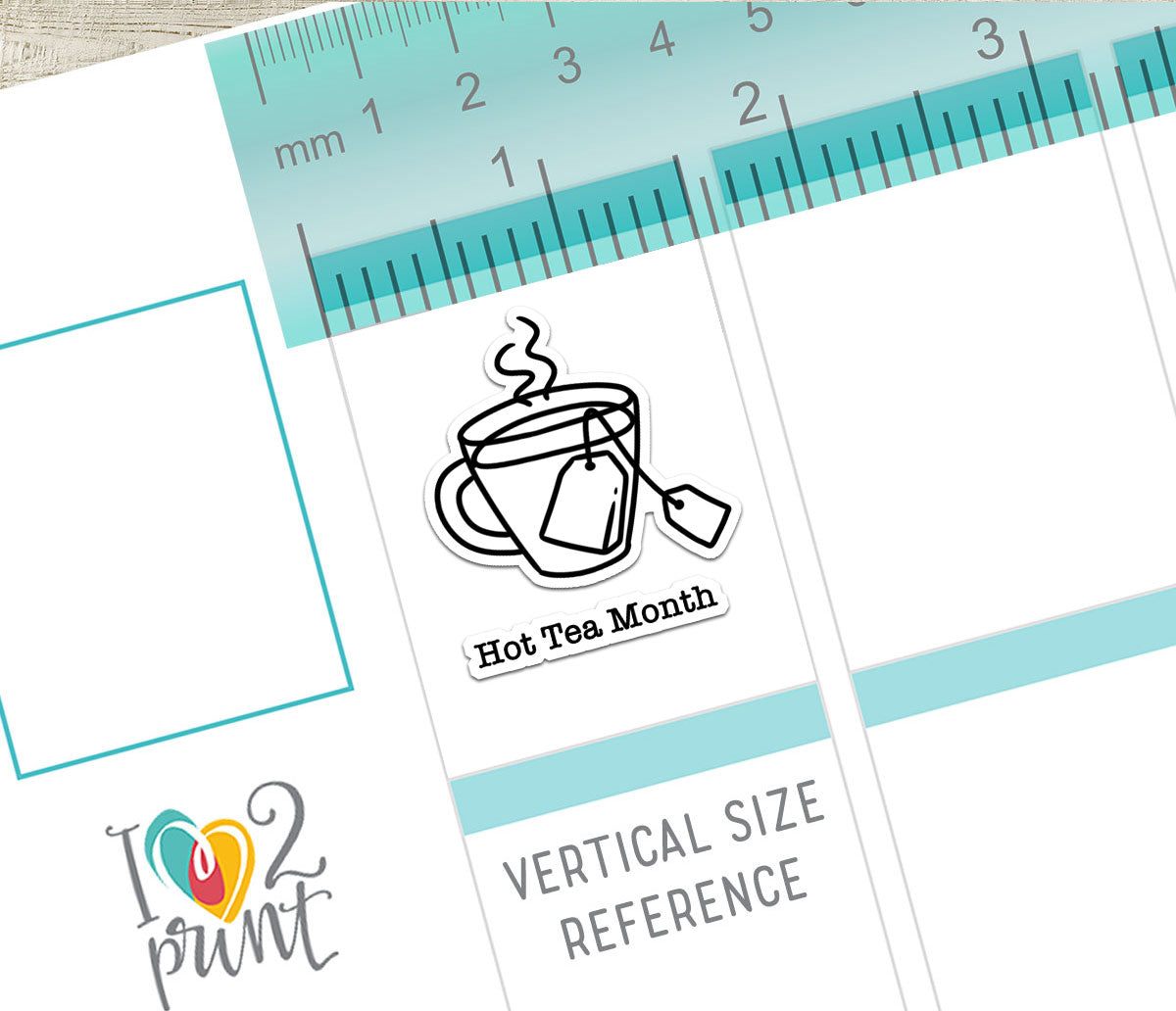 Elena Monthly Wacky Holidays Stickers - DOODLE Printable Planner Sticker - PDF & Cut Files