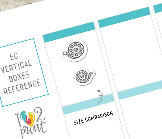 Movies Icons Stickers Set  - Functional Printable Stickers - PDF & Cut Files