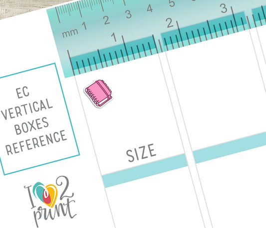 FREEBIE Mini Planner Icons - Printable Planner Stickers - Pdf & Cut Files
