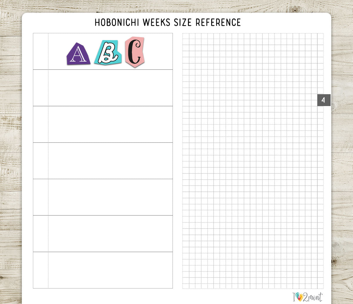 Ransom Letters Printable Planner Stickers – Uppercase & Lowercase Set