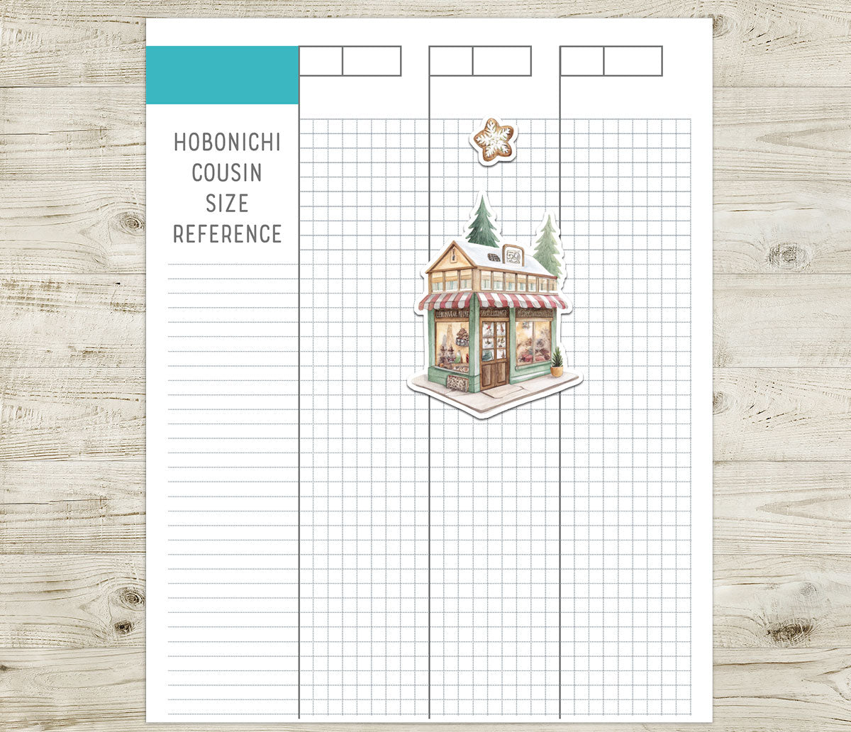 Scandinavian Holidays  –  Christmas Decorative Stickers – Printable PDF & Cut Files