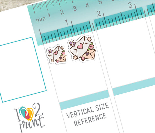 50 Spring - Daily Life Printable Icons Stickers – COLOR Planner Icons - PDF & Cut Files