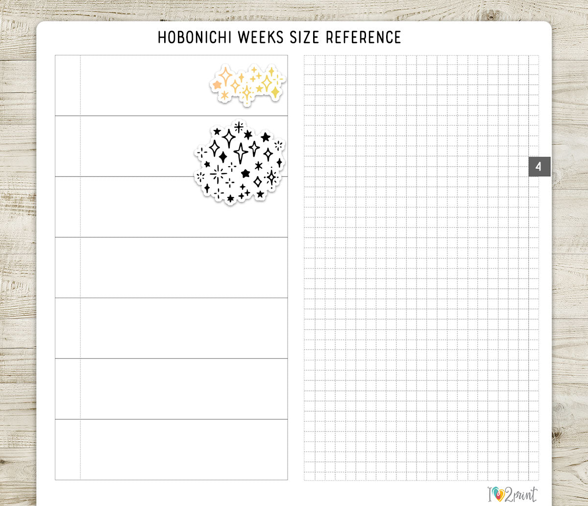 Mini Star Confetti Decorative Printable Stickers | Black & Pastel Ombré | PDF Cut Files | Instant Download