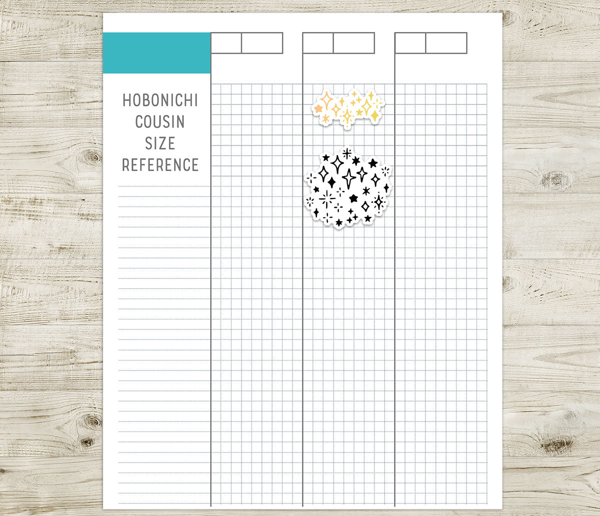 Mini Star Confetti Decorative Printable Stickers | Black & Pastel Ombré | PDF Cut Files | Instant Download