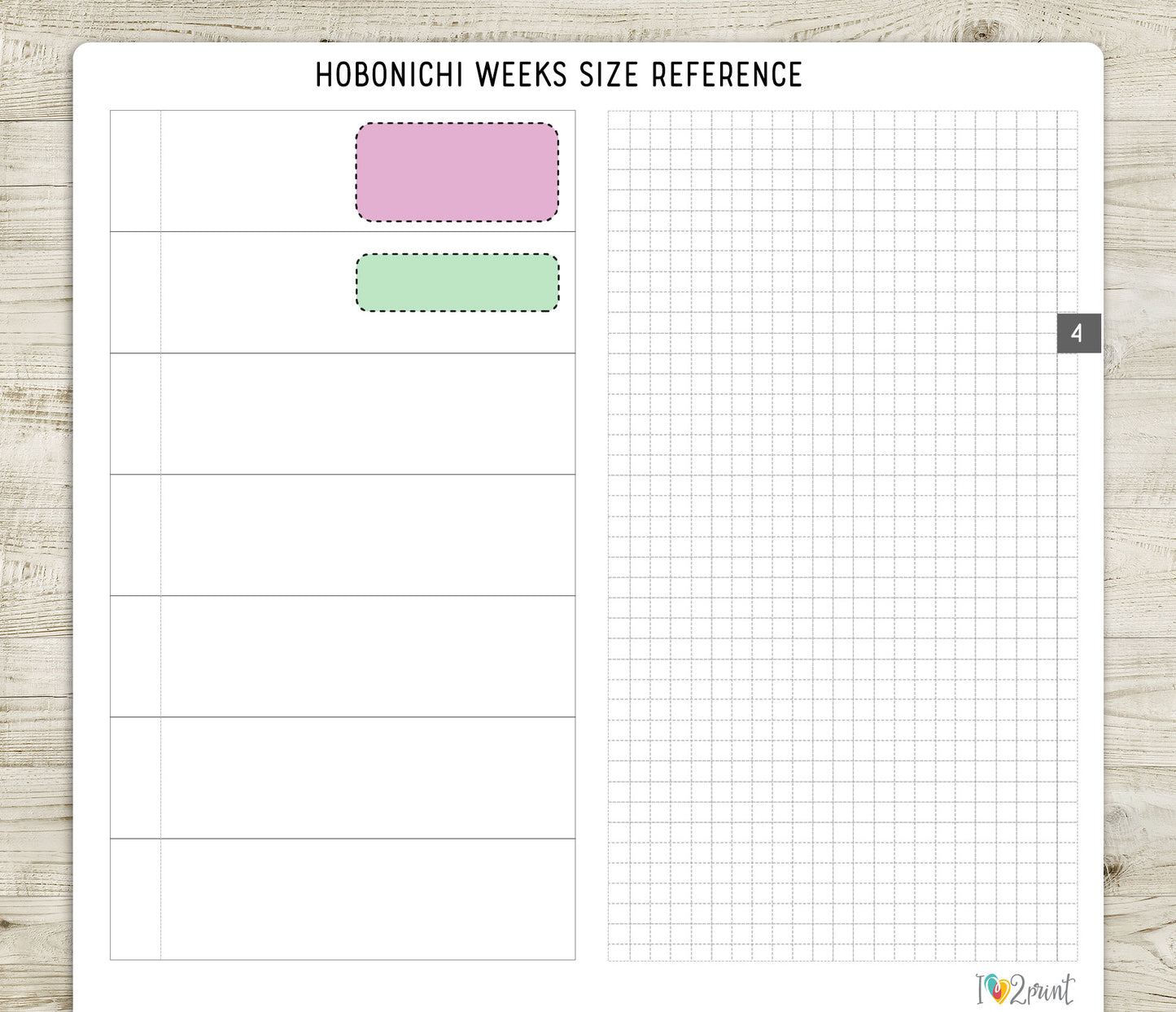 Cute Stiched Boxes Printable Planner Stickers – PDF & Cut Files
