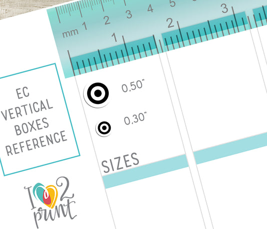 Famous Stores Icons Stickers Set  - Functional Printable Stickers - PDF & Cut Files