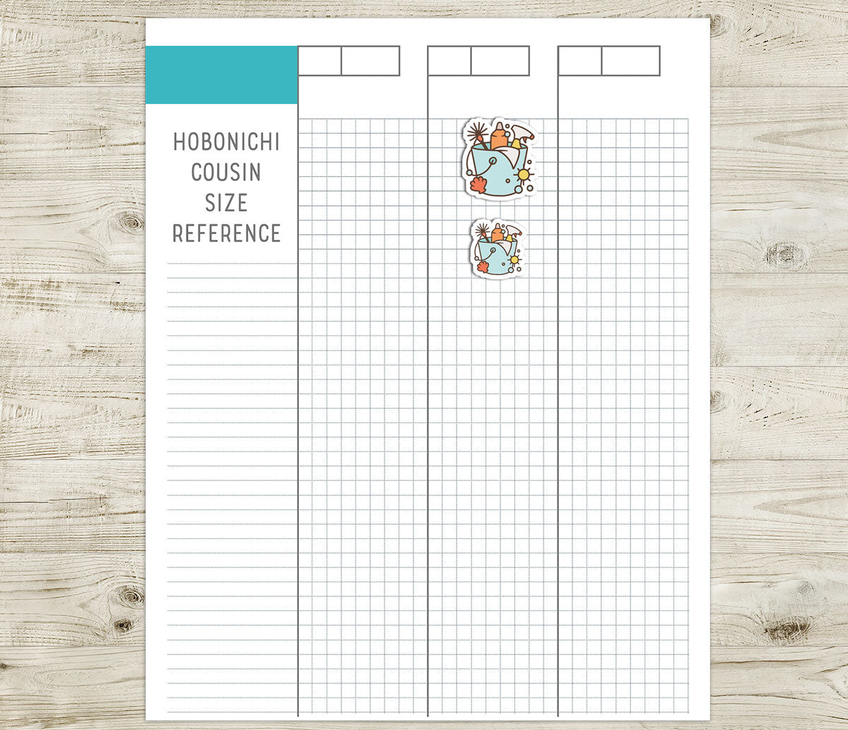 50 Summer - Daily Life Printable Icons Stickers – COLOR Planner Icons - PDF & Cut Files