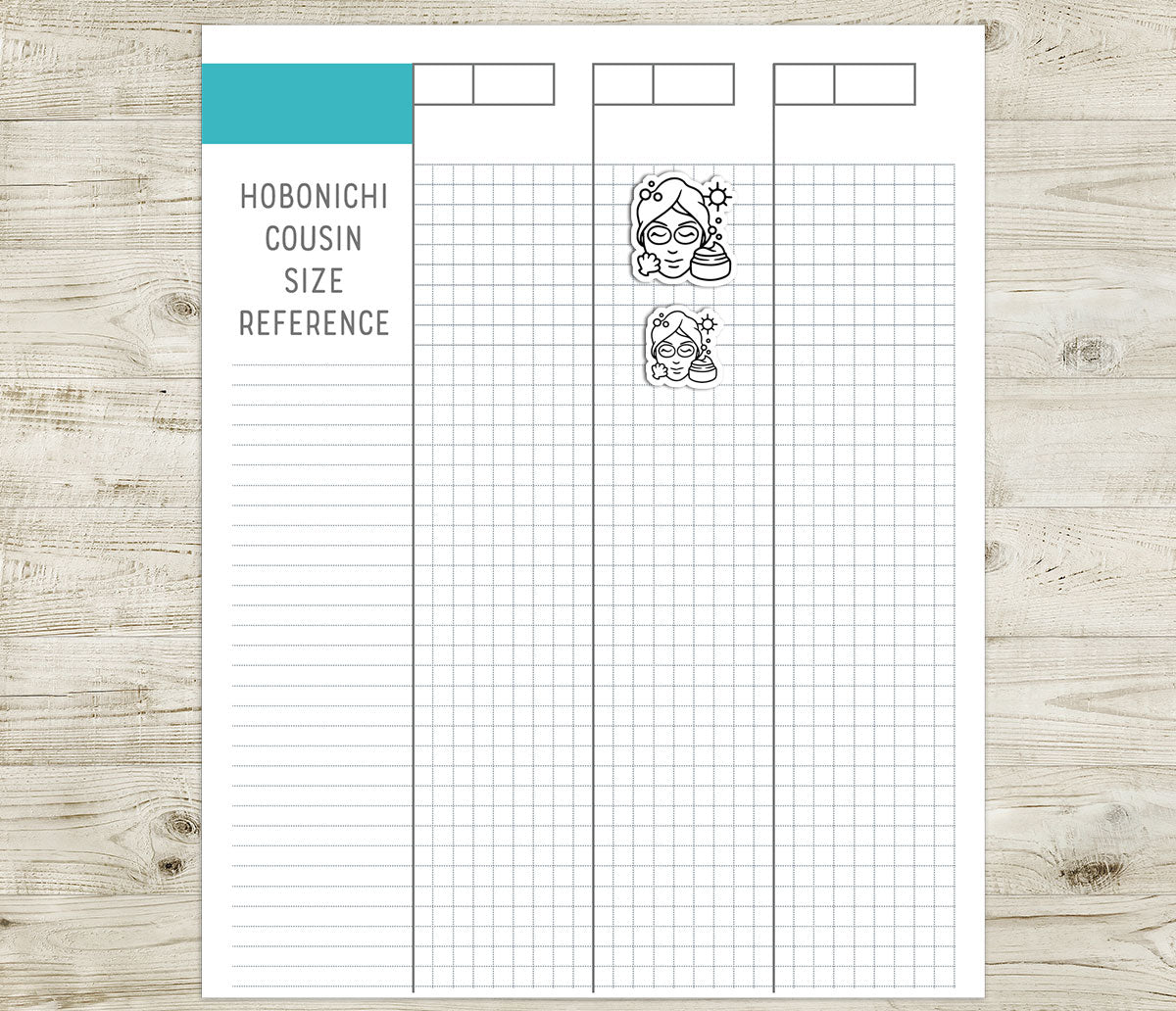 50 Summer - Daily Life Printable Icons Stickers – DOODLE Planner Icons - PDF & Cut Files