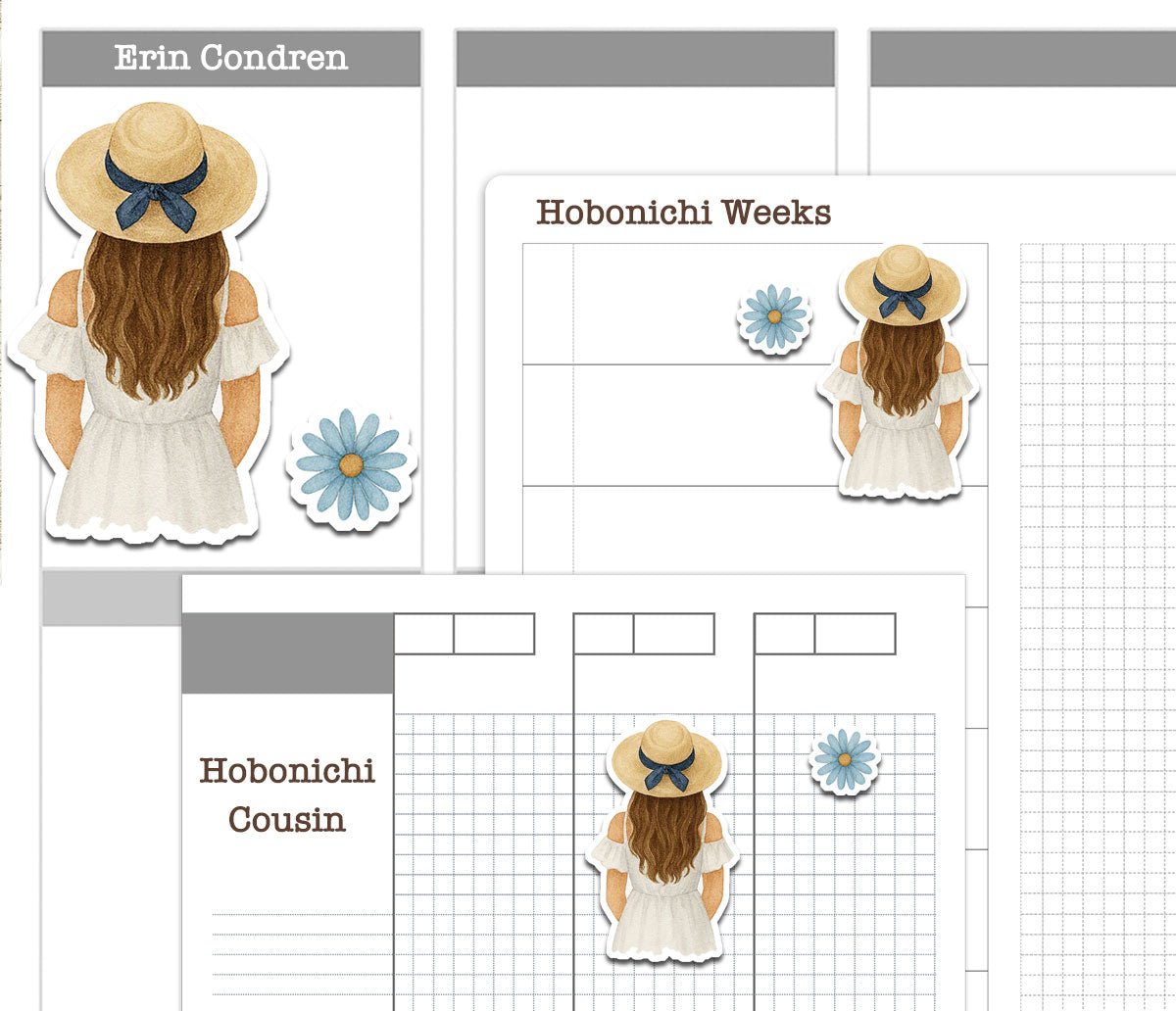 Summer in Greece Complete Sticker Bundle | All 6 Sets | Mediterranean Collection | PDF Cut Files