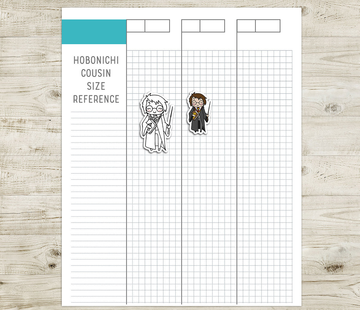 Magical School Printable Sticker Set – Wizard-Inspired Planner Stickers – PDF + Cut Files – Instant Download